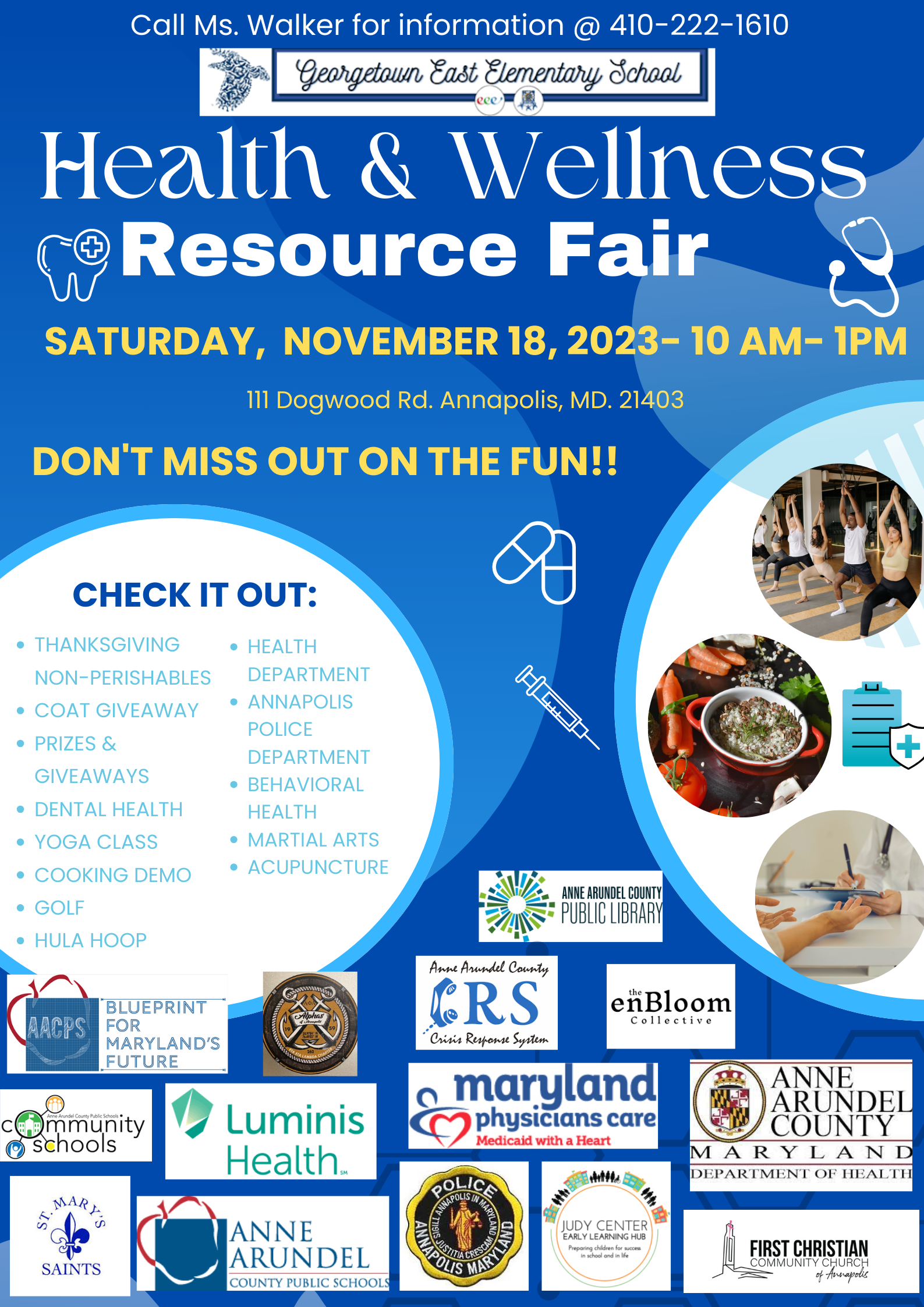 Health and Wellness Resource Fair