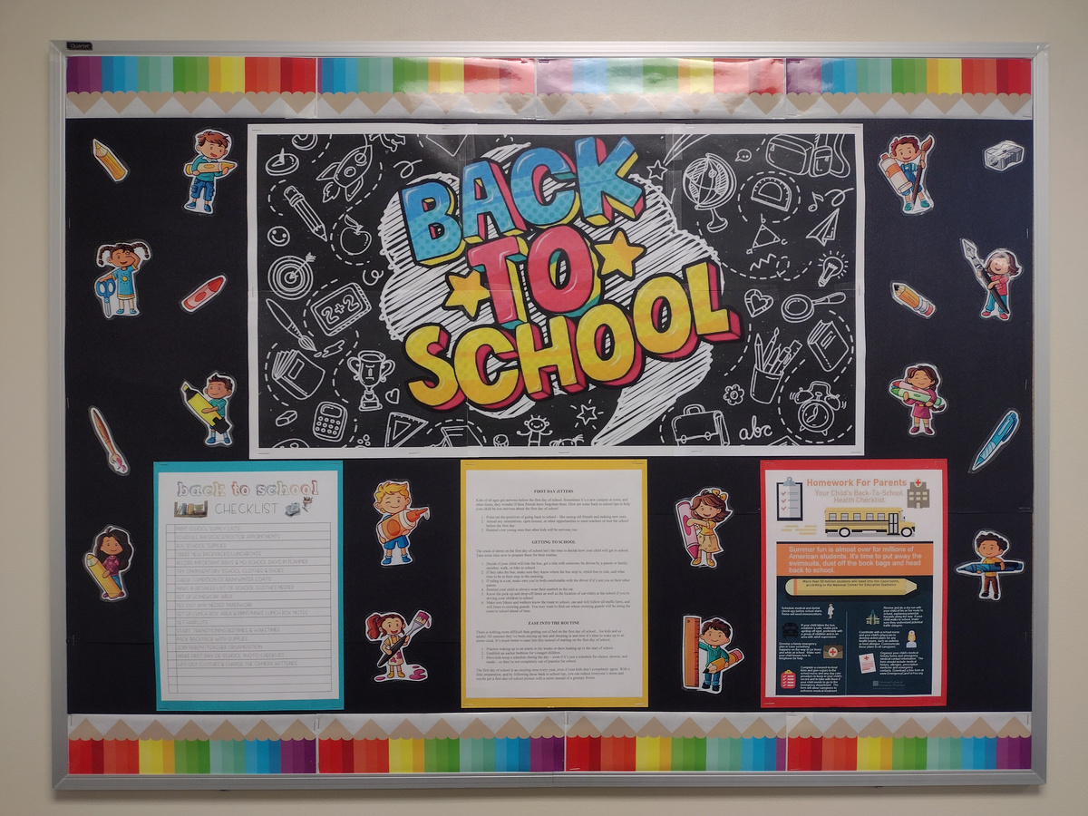 school bulletin board