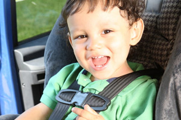 Child in car seat