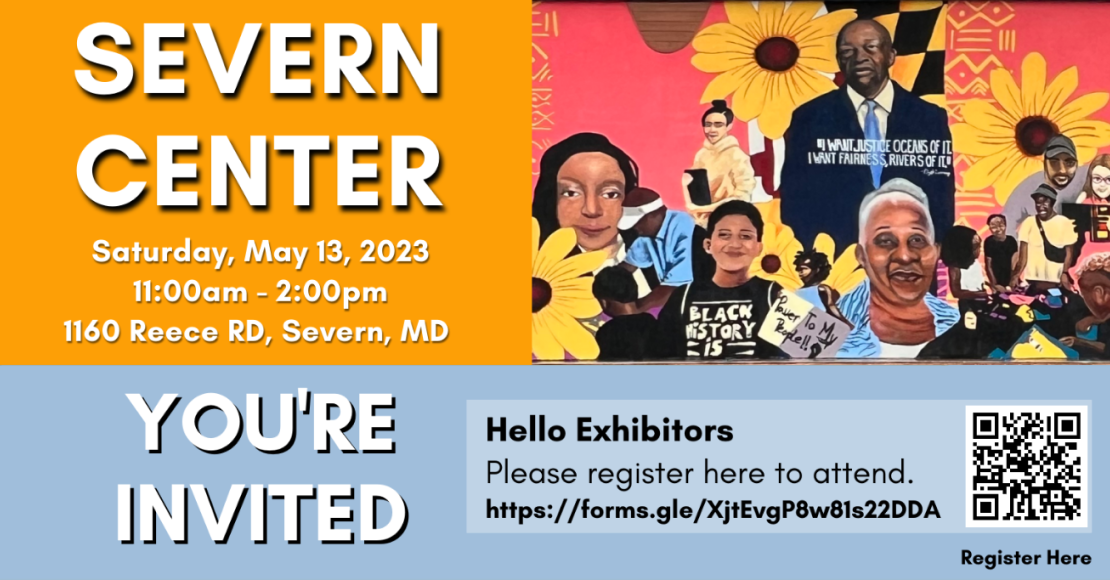 Severn Center Event Registration Banner