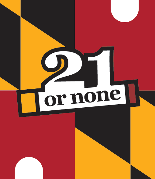 21 or none logo