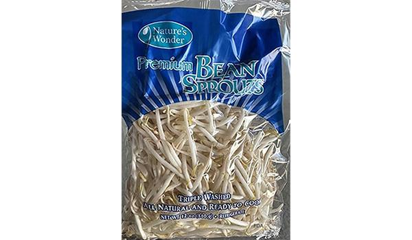 Nature's Wonder Premium Bean Sprouts Recalled for Possible Listeria