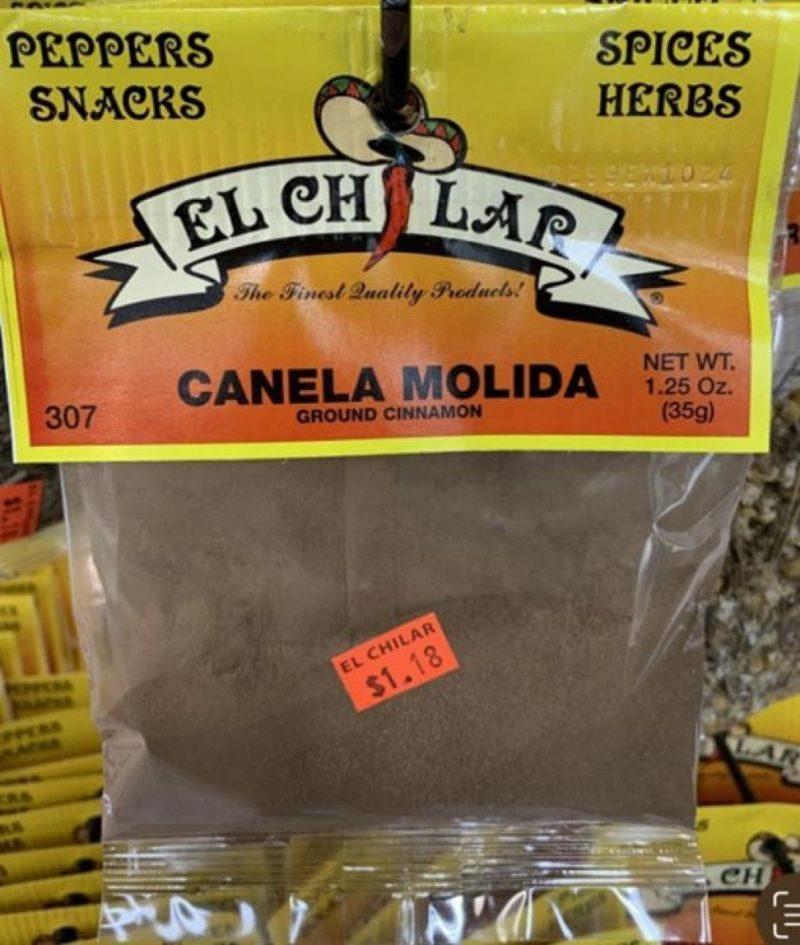 El Chilar Rodriguez Recalls Ground Cinnamon