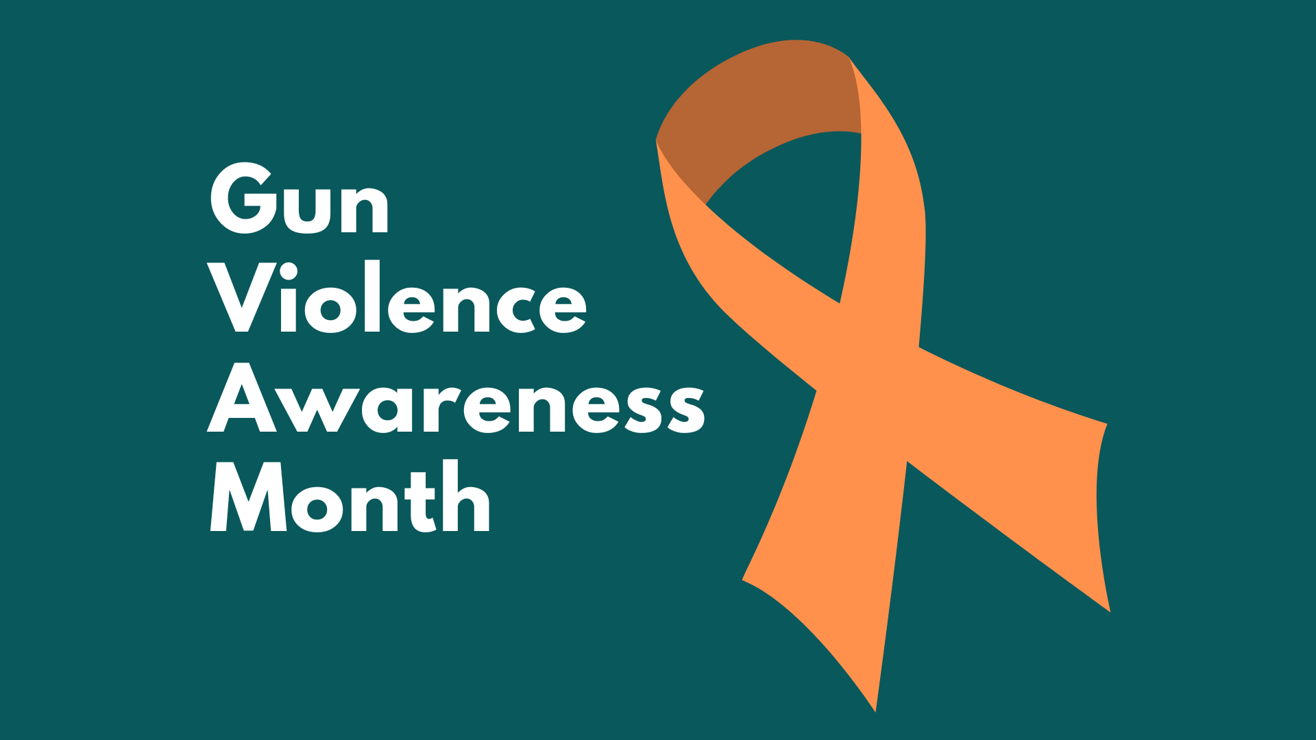 Gun Violence Awareness Month