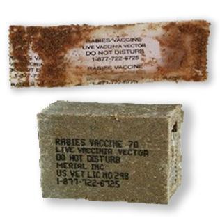 Oral Rabies Vaccination Baits