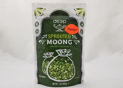 A bag of Sprouted Moong