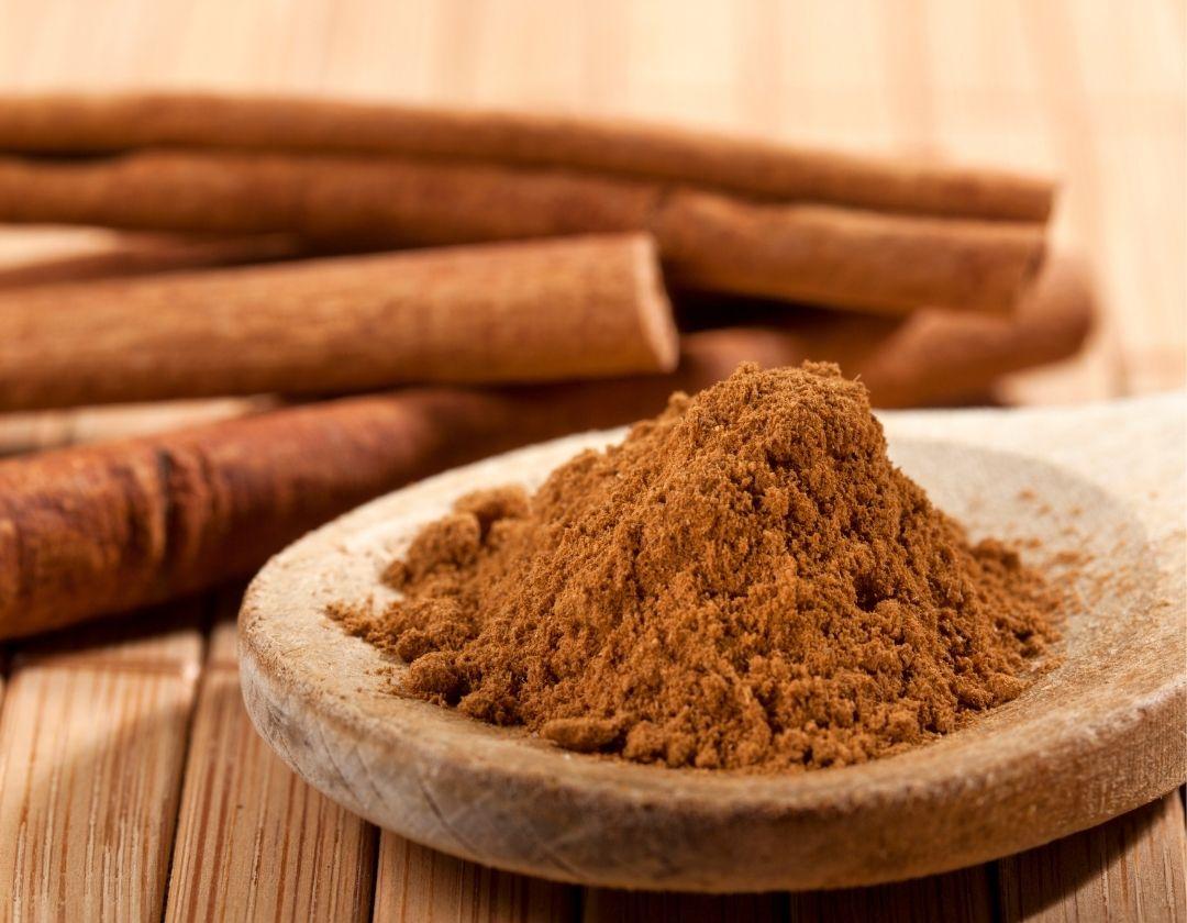 Ground Cinnamon and Cinnamon Sticks