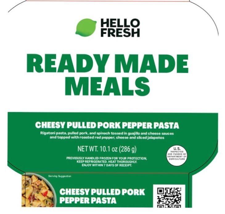 Hello Fresh Ready Made Meals package