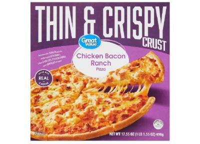 Great Value brand pizza box