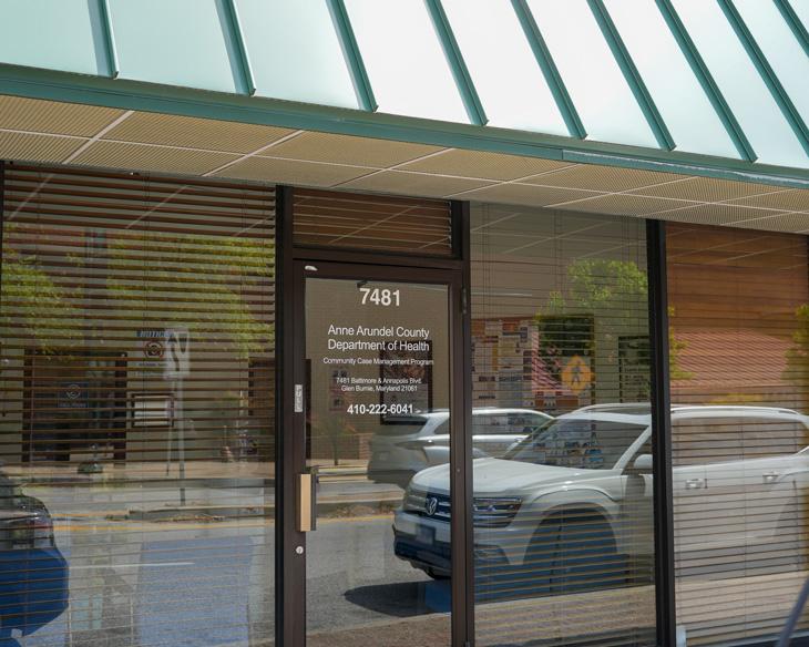 Photo of the B&A Health Center entrance