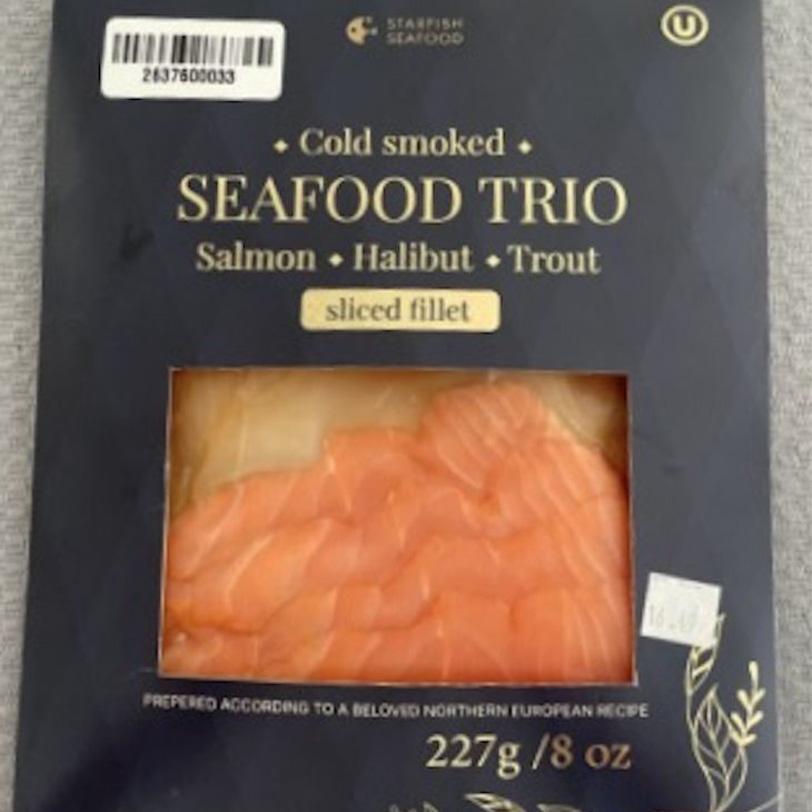 Starfish Seafood cold smoked Seafood Trio package
